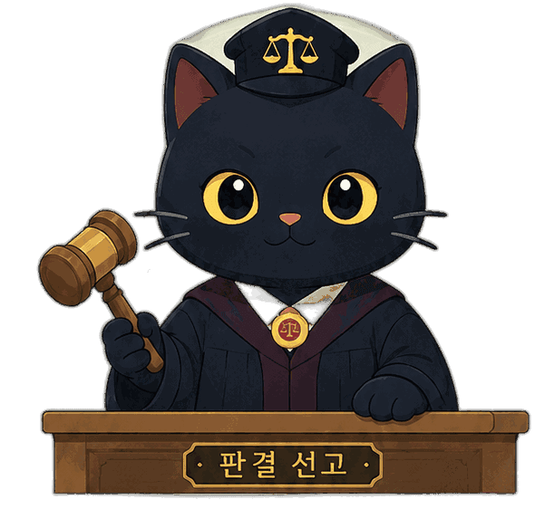 판냥이 — 전남친 판결소의 판사